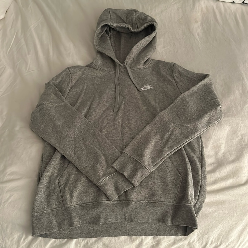 nike grey hoodie